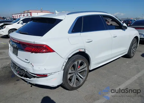2019 Audi Q8 55 Premium z USA, uszkodzony, nr VIN WA1BVAF1XKD044271
